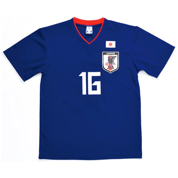 サッカー日本代表 プレーヤーズTシャツ（#16 山口蛍/Sサイズ) O-069-S