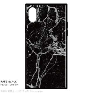 EYLE TILE 嗝 BLACK for iPhone X BLACK yïׁAOsǂɂԕiEsz