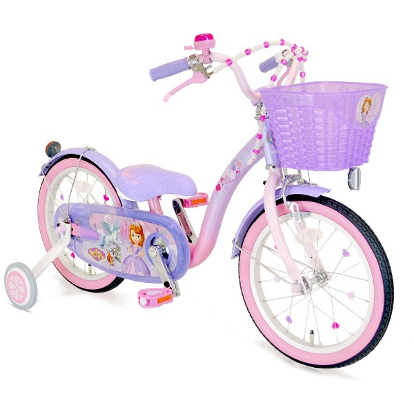 16型 幼児用自転車 ソフィア＆スカイ 16（パープル×ピンク/シングル 