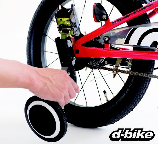 18型 幼児用自転車 D-BIKE MASTER 18V 補助輪付き(ネイビー/シングル