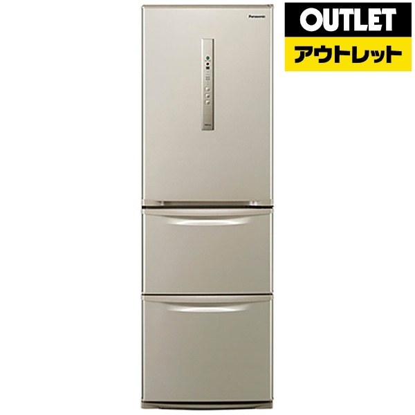 冷蔵庫 Cタイプ シルキーゴールド NR-C341C-N [3ドア /右開きタイプ 