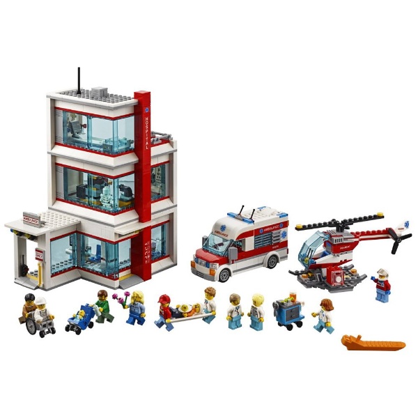 LEGO（レゴ） 60204 シティ レゴ(R)シティ病院 レゴジャパン｜LEGO 通販 | ビックカメラ.com