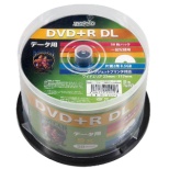 データ用DVD+R Hi-Disc HDD+R85HP50 [50枚 /8.5GB /インクジェットプリンター対応]