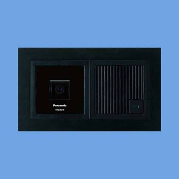 カラーカメラ付ドアホン子器（埋込型） WQD827B ブラック パナソニック｜Panasonic 通販 | ビックカメラ.com
