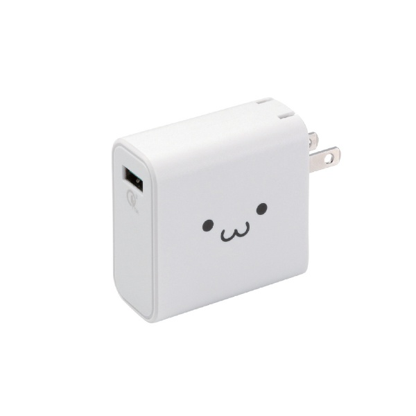  タブレット／スマートフォン対応 [USB給電] AC充電器 QuickCharge3.0対応 3A出力 USB1ポート MPA-ACUQ01WF