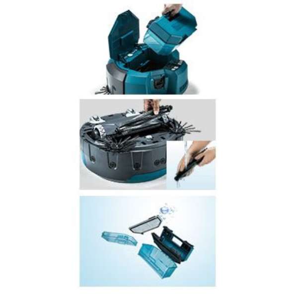 扫地机器人[电池、充电器另售]蓝色RC200DZ[吸引型]_4