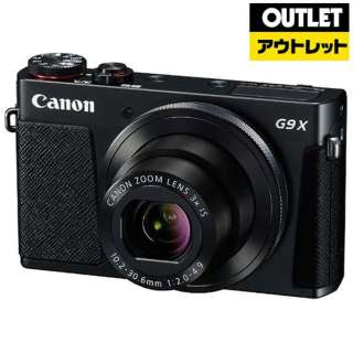 [奥特莱斯商品] PSG9X小型数码照相机PowerShot(功率打击)黑色[生产完毕物品]