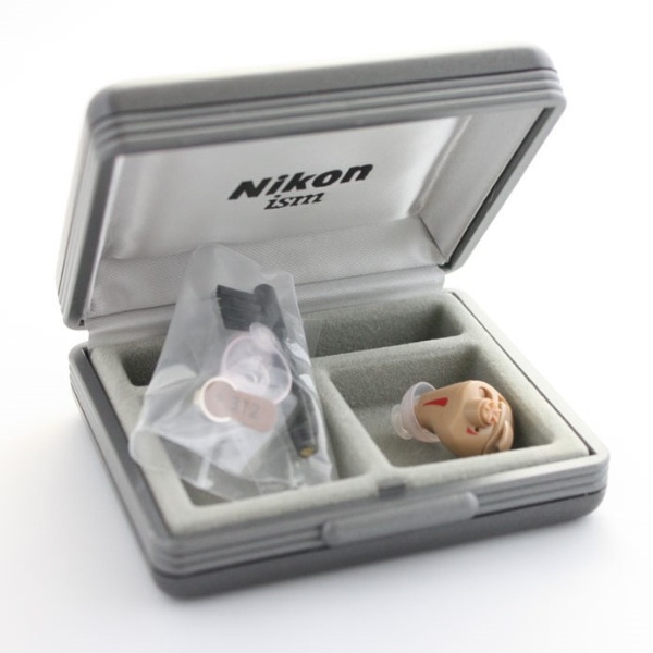 アナログ補聴器】イヤファッション NEF-02 右耳用（耳あな型） ニコン