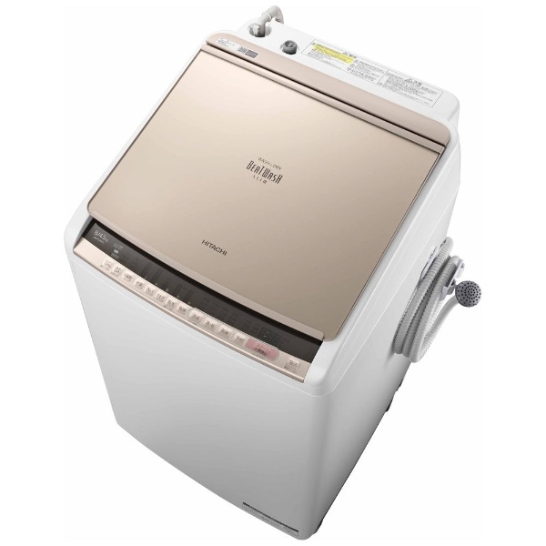 縦型洗濯乾燥機 ビートウォッシュ ホワイト BW-DV80F-W [洗濯8.0kg 