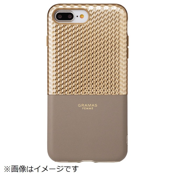 iPhone 8 Plus / 7 Plus用　Hex Hybrid Case FLC2017PCG Champagne  【処分品の為、外装不良による返品・交換不可】