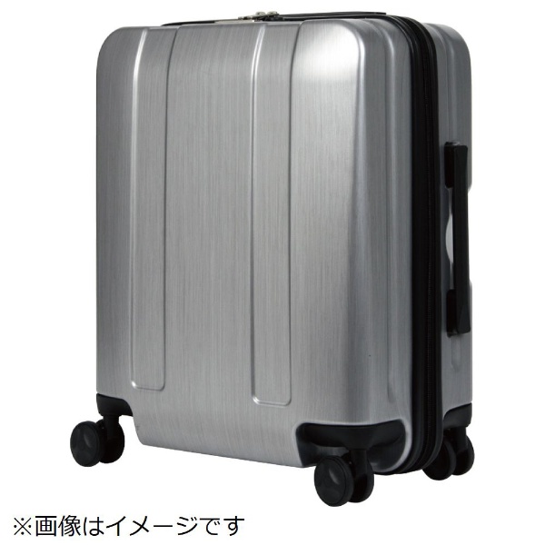 大容量スーツケース 40L メタリックシルバー 5087-48-MSL [TSAロック