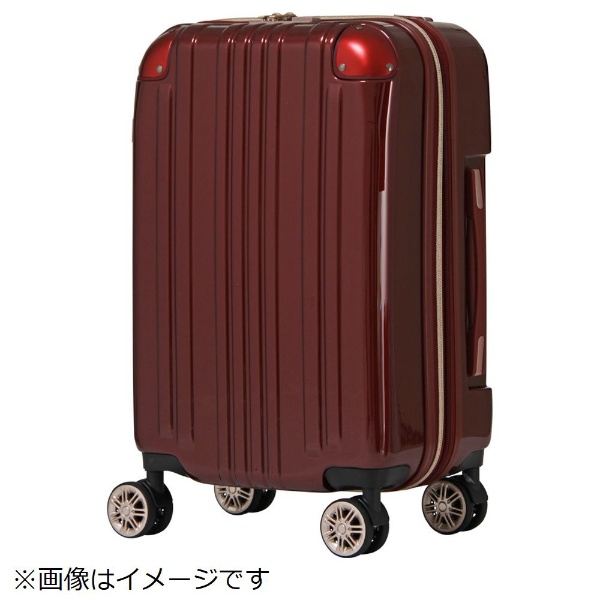 スーツケース 48L(58L) ワインレッド 5122-55-WR [TSAロック搭載