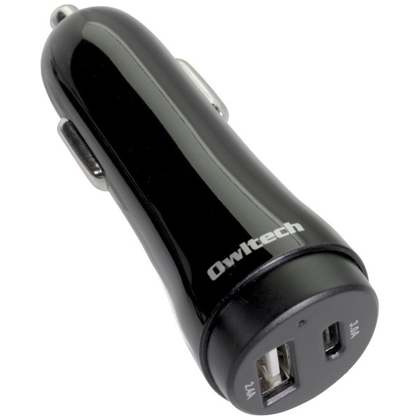 USB給電］車載用 Type-C USB-A充電器 5.4A（-C/-A） ブラック OWL-CCU254SC-BK [2ポート /Smart  IC対応] OWLTECH｜オウルテック 通販