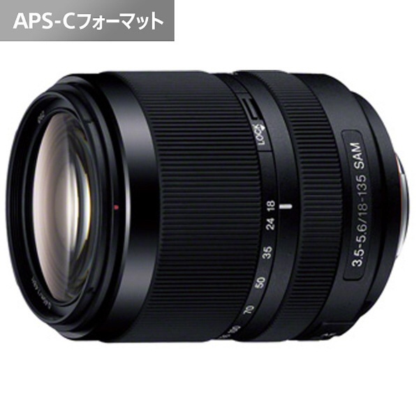 カメラレンズ DT 18-135mm F3.5-5.6 SAM APS-C用 ブラック SAL18135