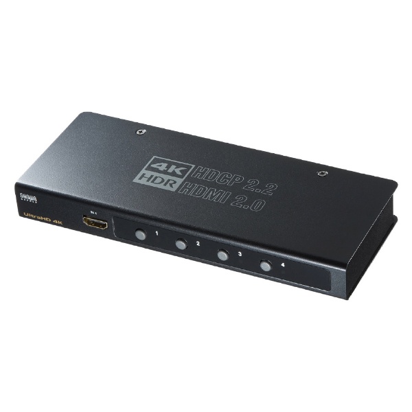 サンワサプライ HDMIセレクター（マトリックス切替器・4入力×2出力）