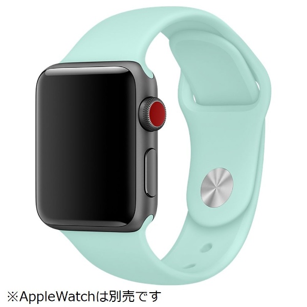 Apple Watch 38mm ケース用 マリングリーンスポーツバンド - S/M & M/L