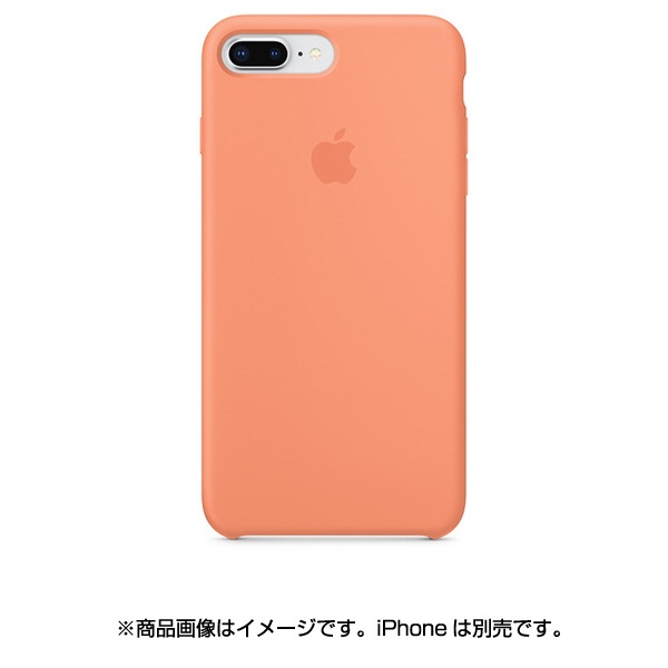 【純正】iPhone8 Plus/7 Plus シリコーンケース MRR82FEA ピーチ