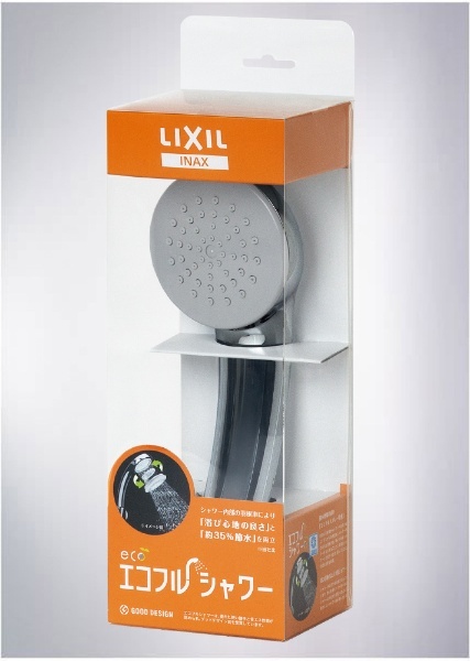 LIXIL(リクシル) INAX 浴室用 エコフルシャワーヘッド メッキ仕様 PK-BF-SC6 - 3