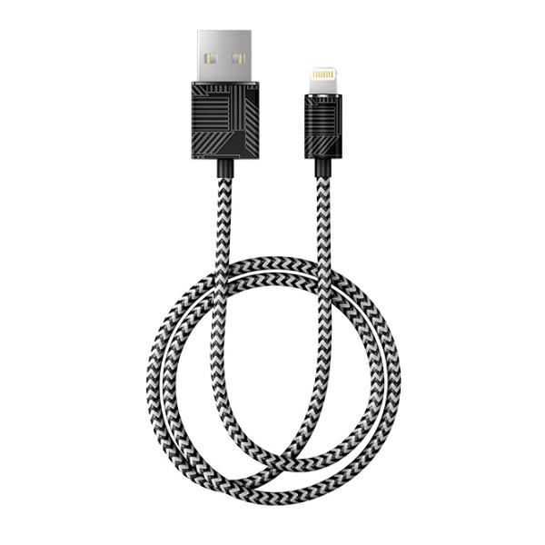 MFIライトニング 充電通信FASHION CABLE 新到着 1M 1.0m IDFCL-74 GEOMETRIC NEW ARRIVAL PUZZLE