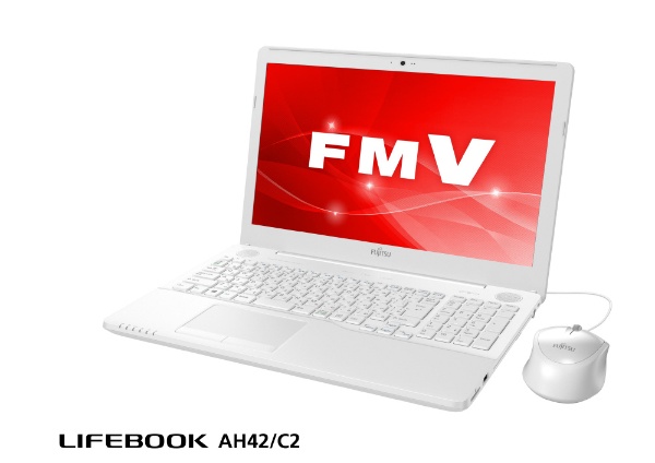 FMVA42C2W ノートパソコン LIFEBOOK（ライフブック） プレミアムホワイト [15.6型 /Windows10 Home /intel  Celeron /Office HomeandBusiness /メモリ：4GB /HDD：1TB /2018年6月モデル]
