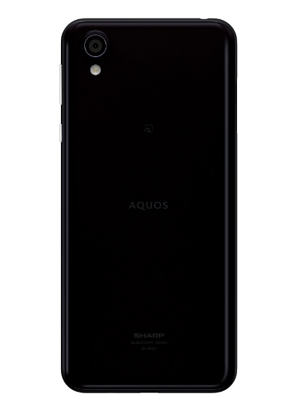 【防水・おサイフケータイ】AQUOS sense plus ブラック　SH-M07-B Snapdragon 630 5.5型ワイド  メモリ/ストレージ： 3GB/32GB nanoSIM SIMフリースマートフォン