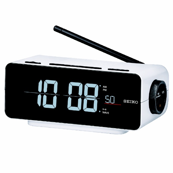 セイコー(SEIKO) DL307W(白) 電波クロック シリーズC3 - 置き時計