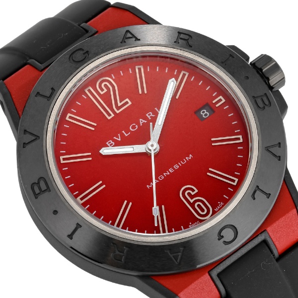ブルガリ BVLGARI DG41C9SMCVD/SP レッド メンズ 腕時計