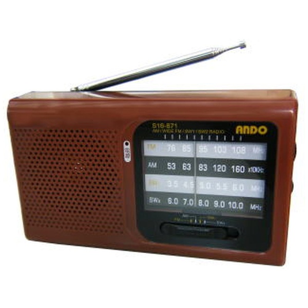 ＜ビックカメラ＞ CDラジオ レッド SAD-4705/R [ワイドFM対応]