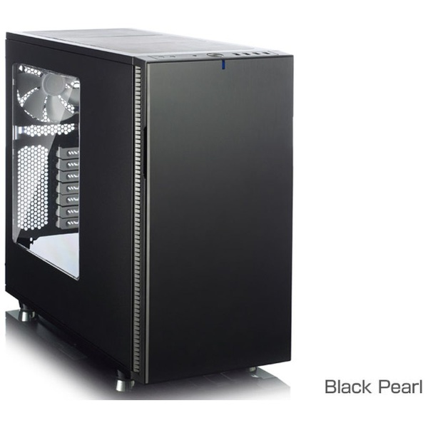 PCケース Fractal Design Define R5 Black Pearl Window side panel FD ...