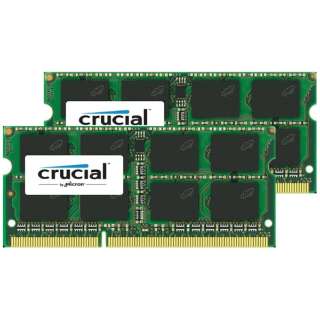 ݃@m[gp Crucial X^_[hf DDR3L-1600 204pin SO-DIMM 8GB 4GB~2g W3N1600CM-4G [SO-DIMM DDR3 /4GB /2]