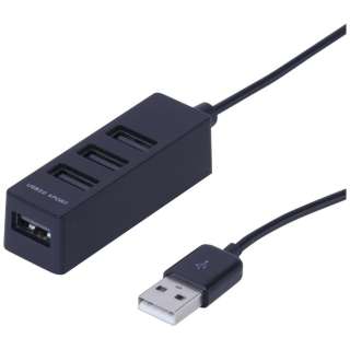 UH-2414BK USBnu ubN [oXp[ /4|[g /USB2.0Ή]