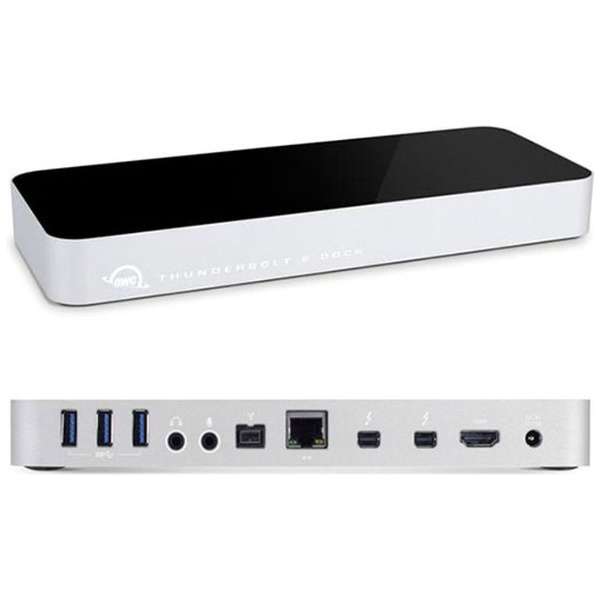 Thunderbolt 2 オス→メス Thunderbolt 2ｘ2 / USBｘ5 / / HDMI / Audio In ＆ Out］ Thunderbolt 2 with Thunderbolt Cable OWCTB2DOCK12T1 OWC Other World Computing｜アザーワールドコンピューティング 通販 | ビックカメラ.com