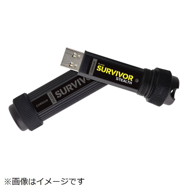 CMFSS3B-256GB USBメモリ Flash Survivor ブラック [256GB /USB3.0 /USB TypeA /キャップ式]  【バルク品】
