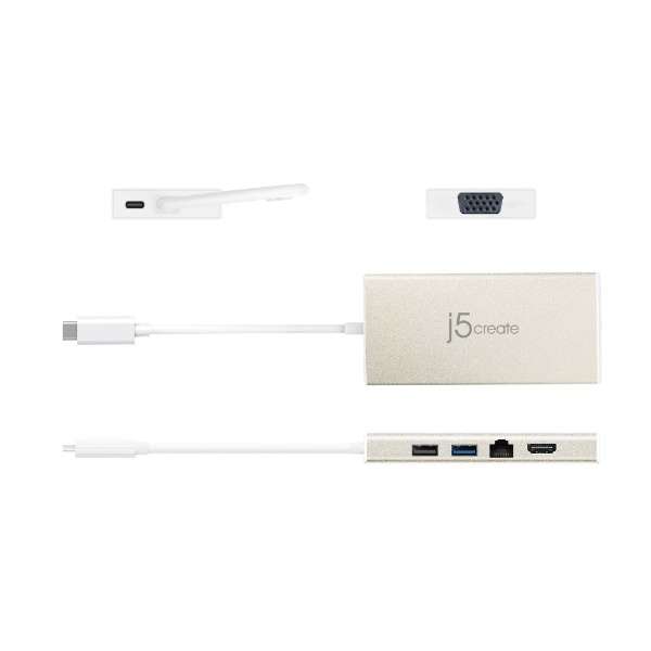 JCD376  USB 3.1 TypeC VGA HDMI ޶ޯ [USB Power DeliveryΉ]_3