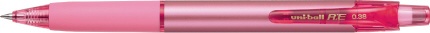 ゲルインクボールペン ユニボール R:E ボール径：0.38mm 日本正規代理店品 インク色：チェリーピンク チェリーピンク 無料 URN18038.13