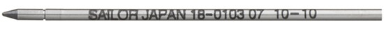 ボールペン替芯0103 業界No.1 ボール径：0.7mm インク色：ブラック 18-0103-220 新作製品 世界最高品質人気