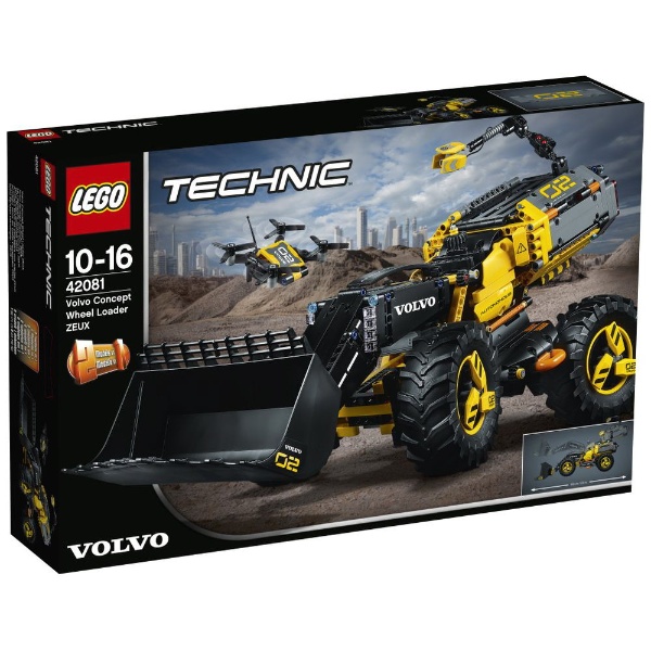 LEGO（レゴ） 42081 テクニック ボルボ コンセプトホイールローダー ZEUX