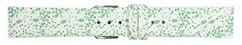 時計バンド クリップ式 メンズ ボタニカル柄 18-16mm ホワイト FIFGC012M2P 国内外の人気 全商品オープニング価格！ グリーン