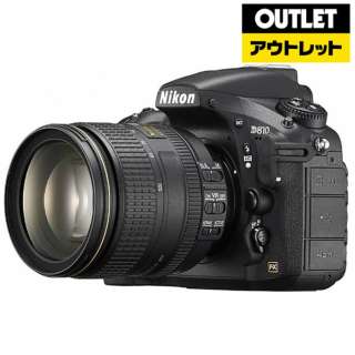 [奥特莱斯商品] 数码单反相机D810[变焦距镜头配套元件]黑色[展览品]