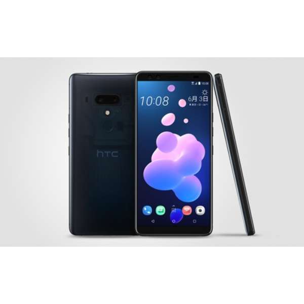 【防水・防塵・おサイフケータイ】HTC U12+トランスルーセントブルー　Snapdragon 845 6型 メモリ/ストレージ： 6GB/128GB nanoSIM ドコモ/au/ソフトバンクSIM対応 SIMフリースマートフォン_1