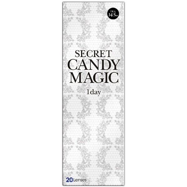 シークレットキャンディーマジックワンデー グレージュ（20枚入）［secret candymagic 1day Premium/カラコン］  キャンディーマジック 通販 | ビックカメラ.com