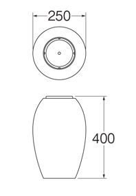 三栄水栓[SANEI]インテリア琴音ボール（屋内用） - 3