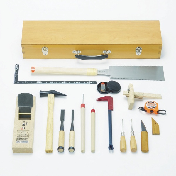 ＫＡＫＵＲＩ 木工具セット ＤＫ－１７ 108004 角利産業｜KAKURI 通販 