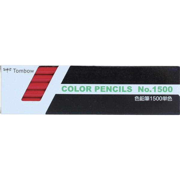 まとめ）トンボ鉛筆 色鉛筆 単色 12本入 1500-04 山吹 - 筆記具