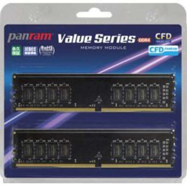 CFD Panram DDR4-2666 fXNgbvp 288pin DIMM 4GB 2g_1