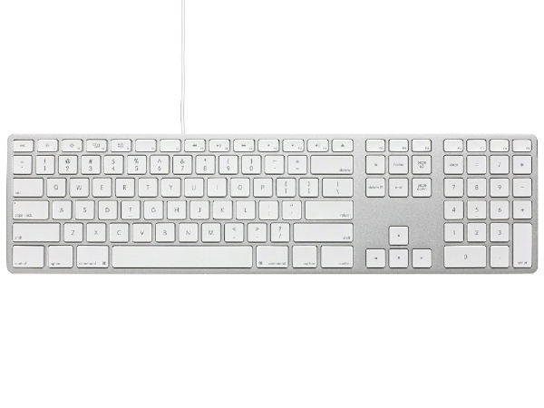 L[{[h Matias Wired Aluminum keyboard for Mac FK318S [L /USB]