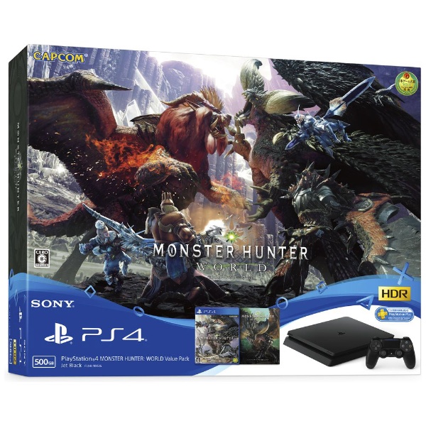 PlayStation 4 プレイステーション4 MONSTER HUNTER： ゲーム機本体 WORLD 有名ブランド Value Pack 驚きの安さ