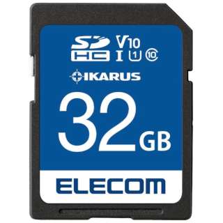 SDHCJ[h IKARUS(CJX)t MF-FS032GU11IKA [Class10 /32GB] yïׁAOsǂɂԕiEsz