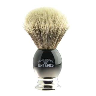 Shaver Brush Silver Tip100%