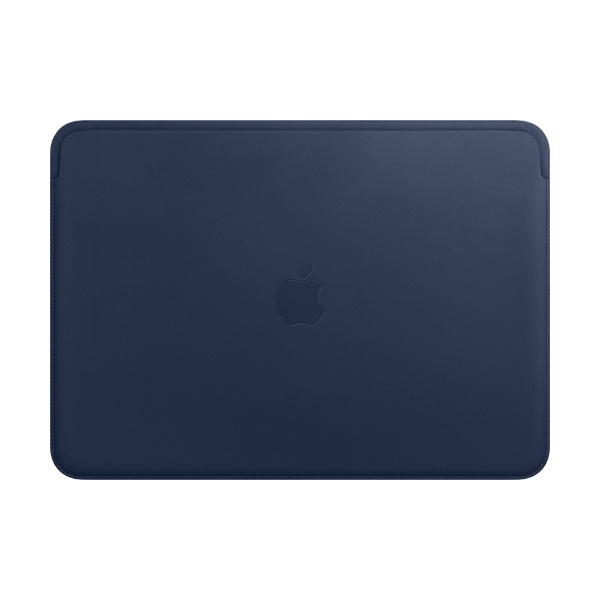 純正】12インチMacBook用レザースリーブ ブラック アップル｜Apple